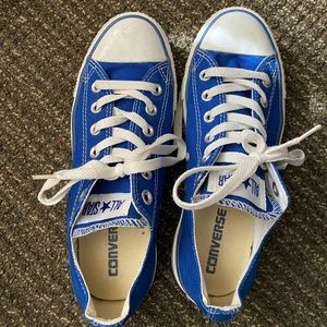 Blue Converse Sneakers